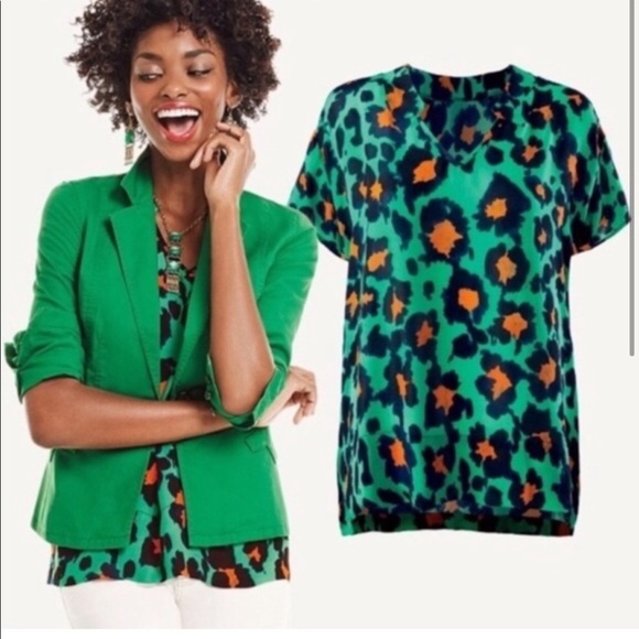 CAbi Tops - CAbi Rita Animal Print Blouse